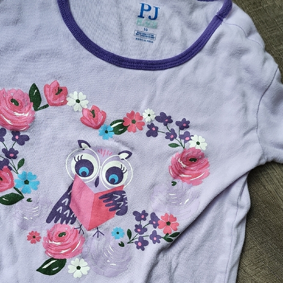 The Children's Place Purple Owl Pajama Set - Picture 2 of 4